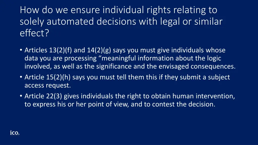 how do we ensure individual rights relating