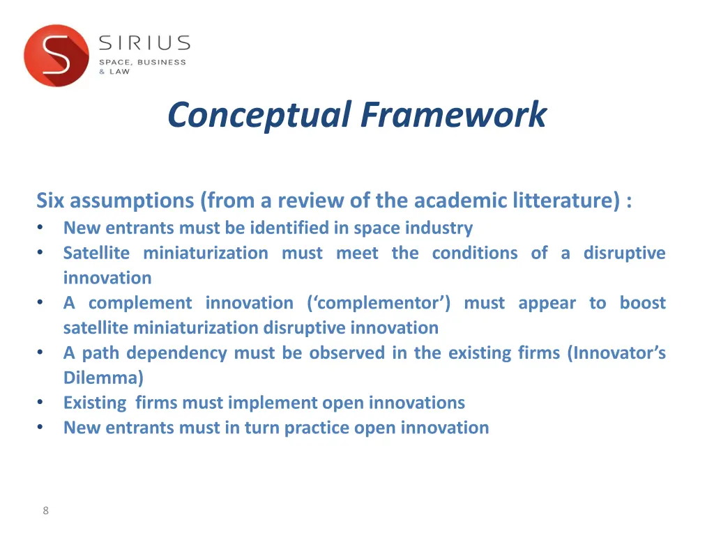 conceptual framework