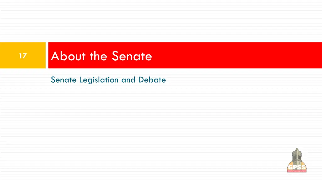 about the senate 2