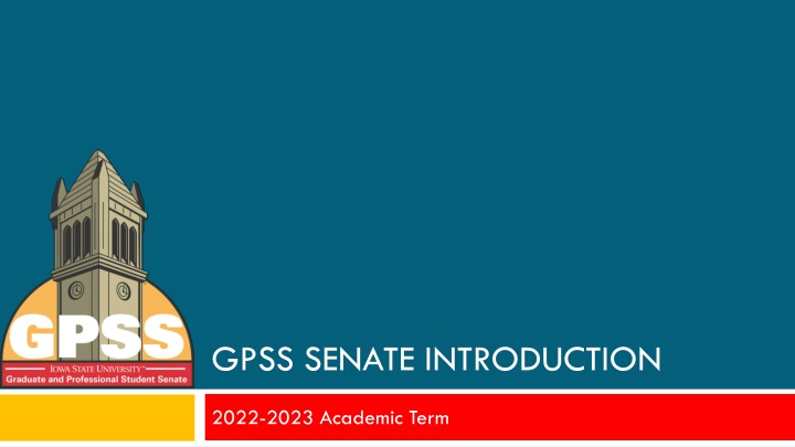 gpss senate introduction