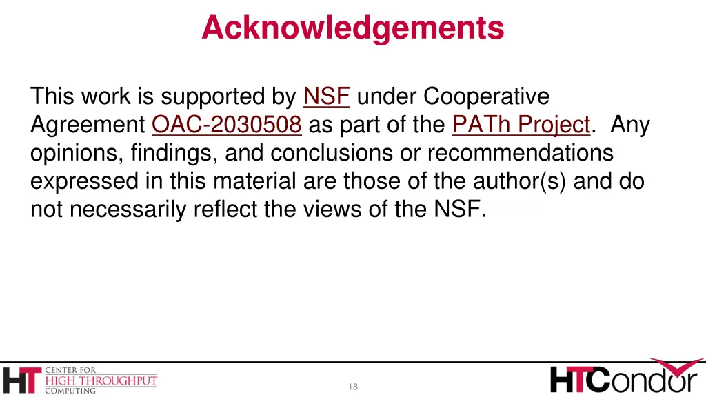 acknowledgements