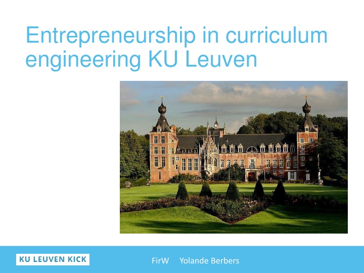 entrepreneurship in curriculum engineering