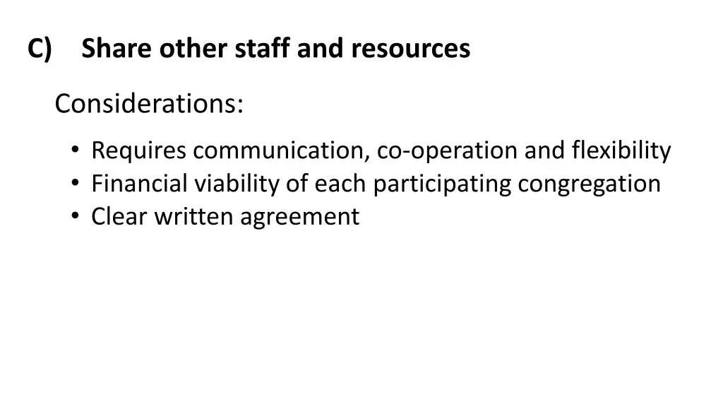 c share other staff and resources 1