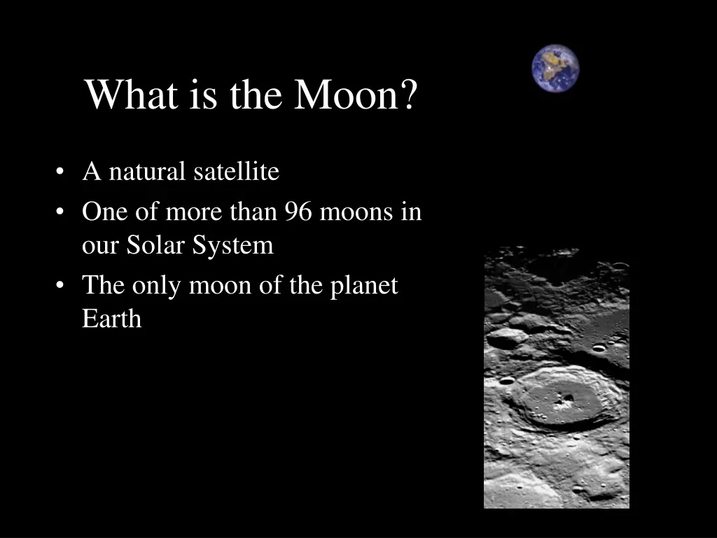 what is the moon