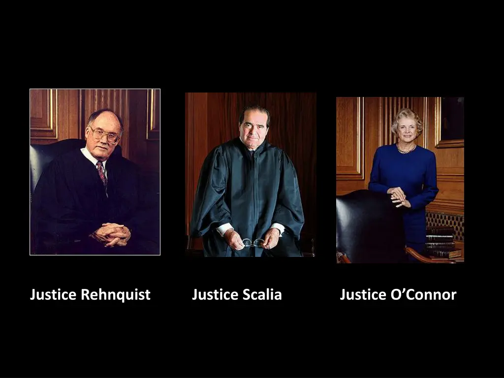 justice rehnquist justice scalia