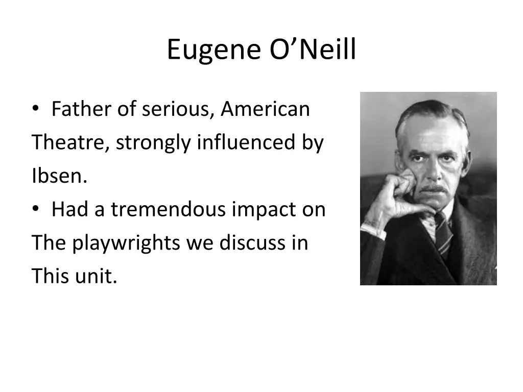 eugene o neill