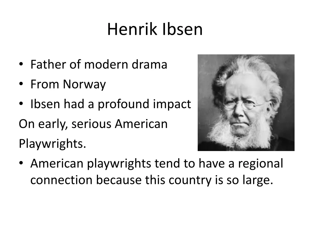 henrik ibsen