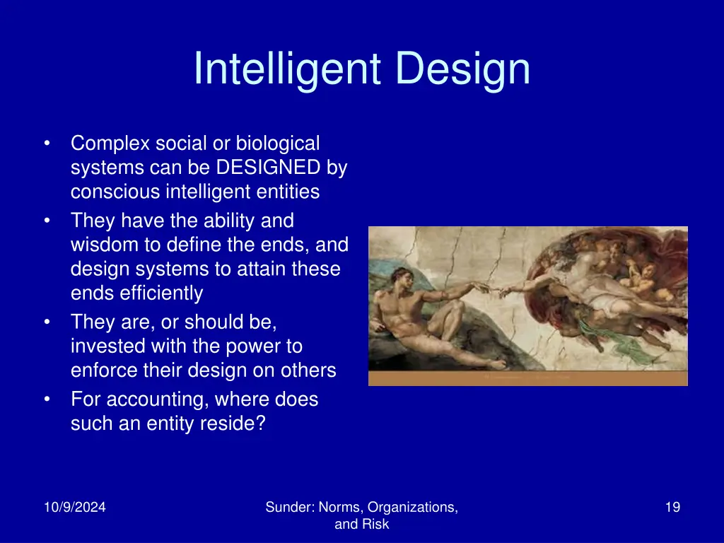 intelligent design