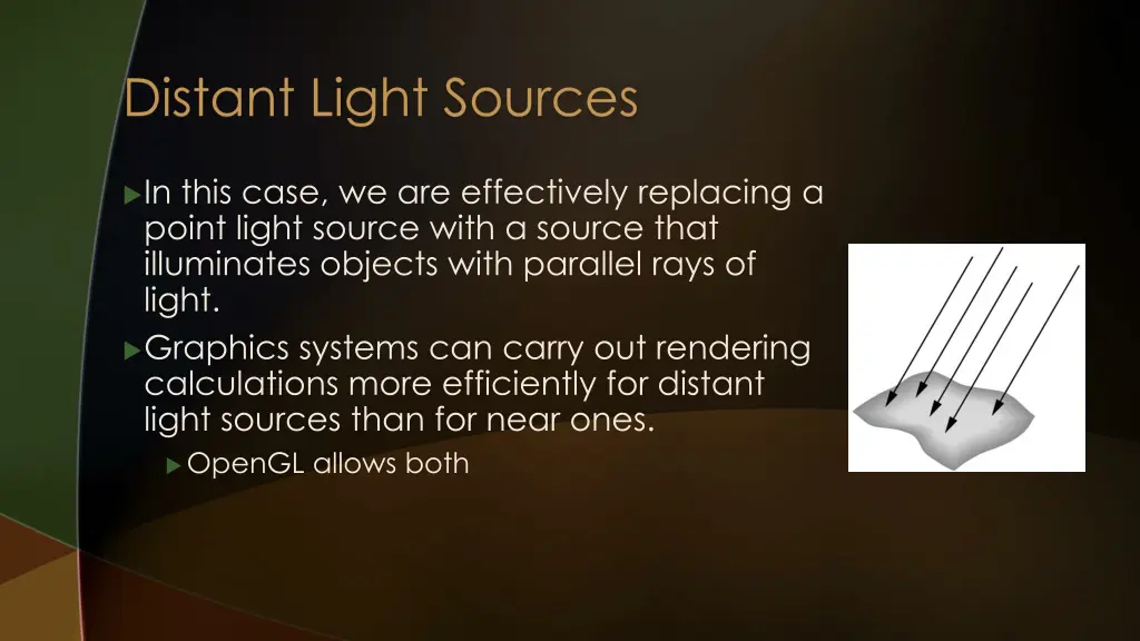 distant light sources 1