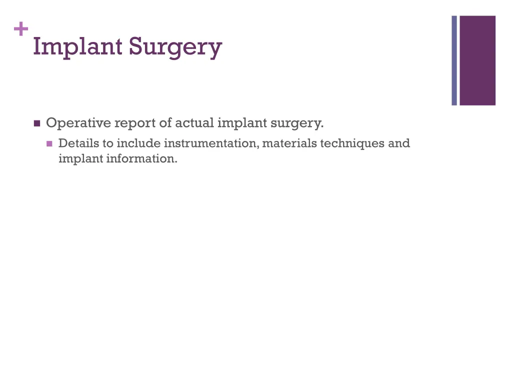 implant surgery