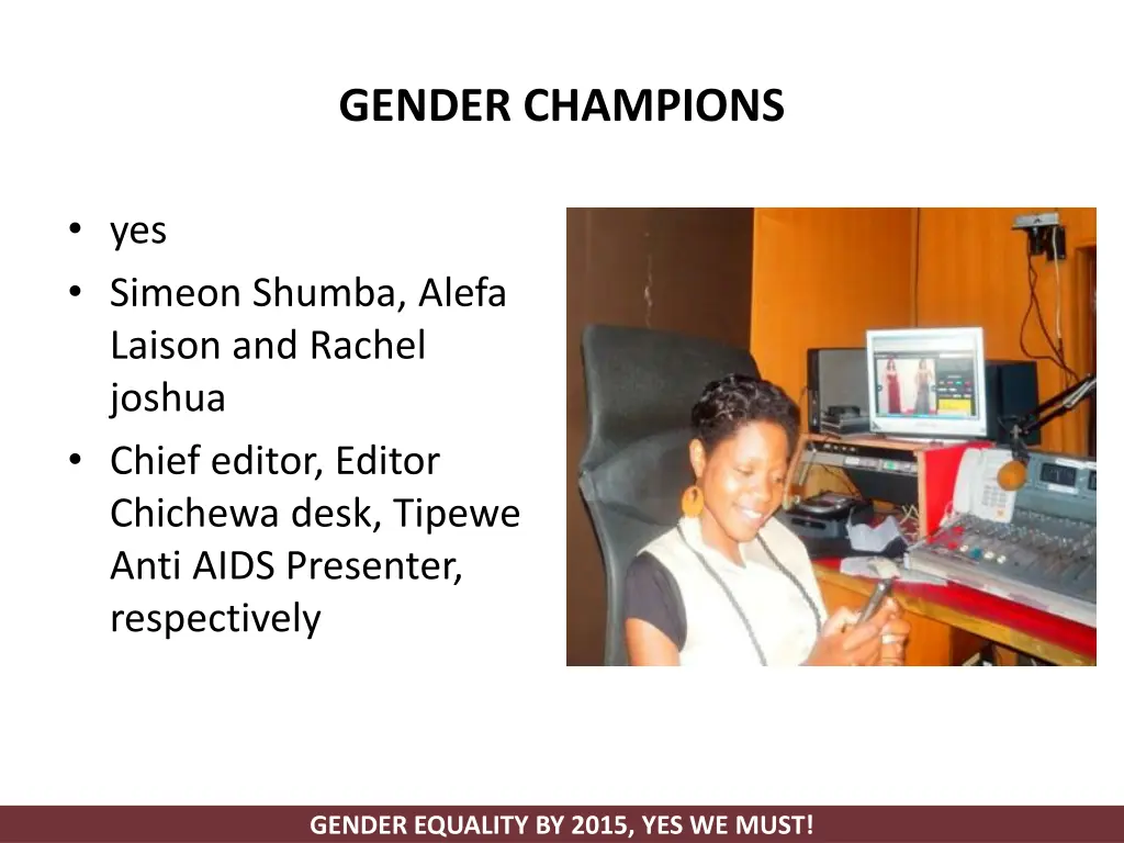 gender champions