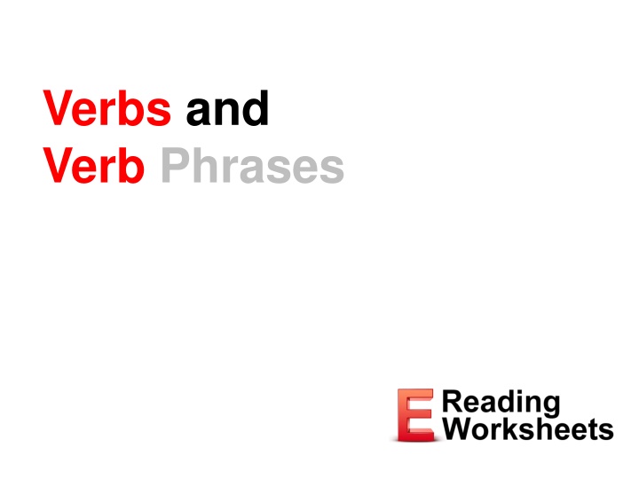 verbs and verb phrases