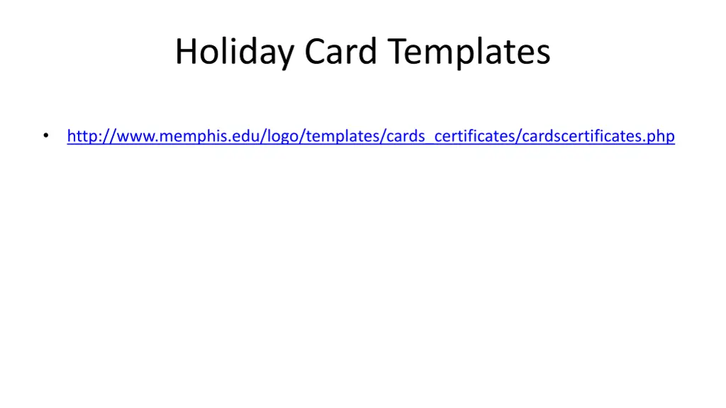 holiday card templates