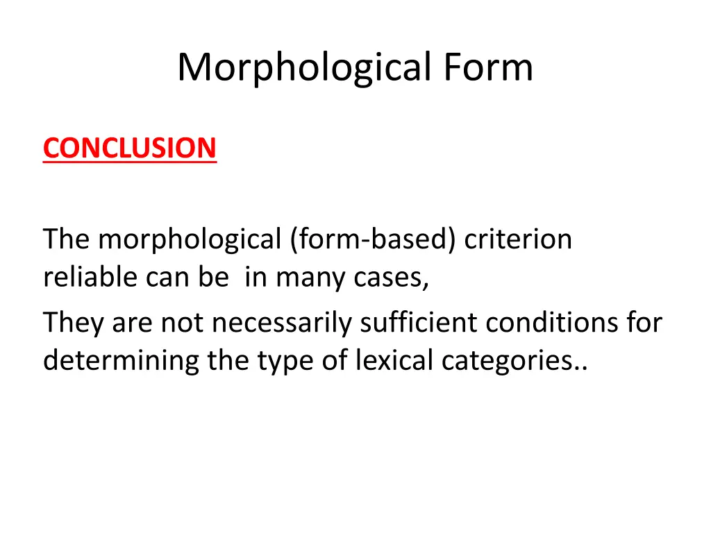 morphological form 3