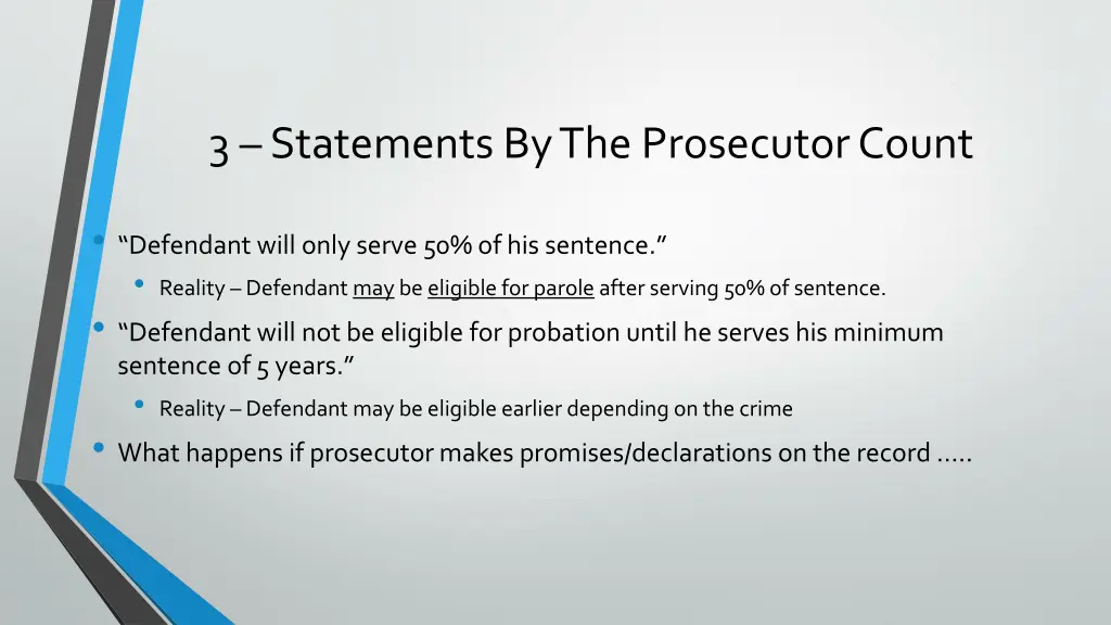 3 statements by the prosecutor count