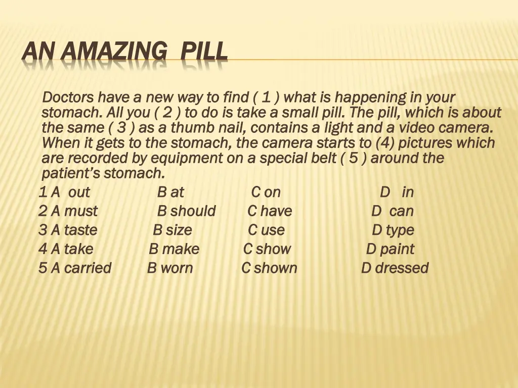 an amazing pill an amazing pill