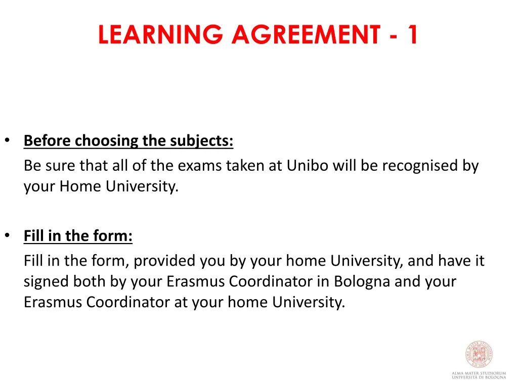 learning agreement 1 1