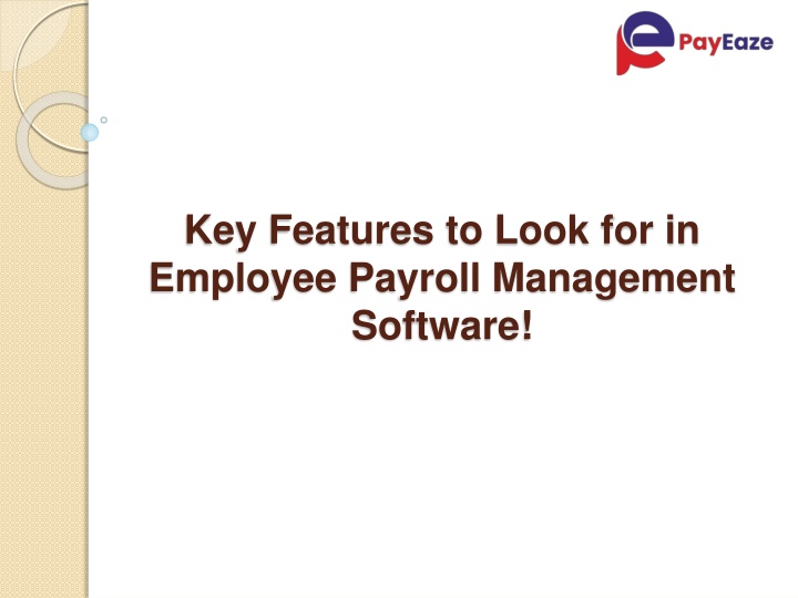 key features to look for in employee payroll