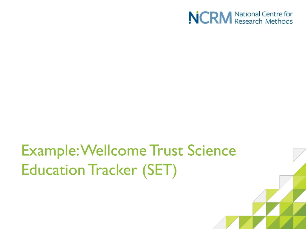 example wellcome trust science education tracker