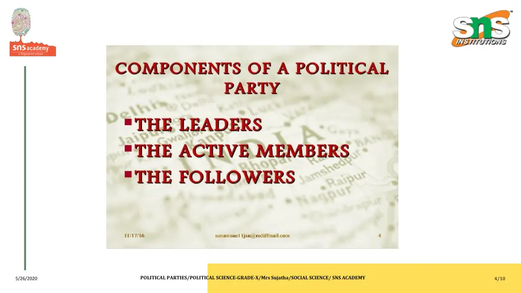 political parties political science grade