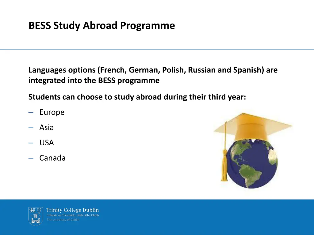 bess study abroad programme