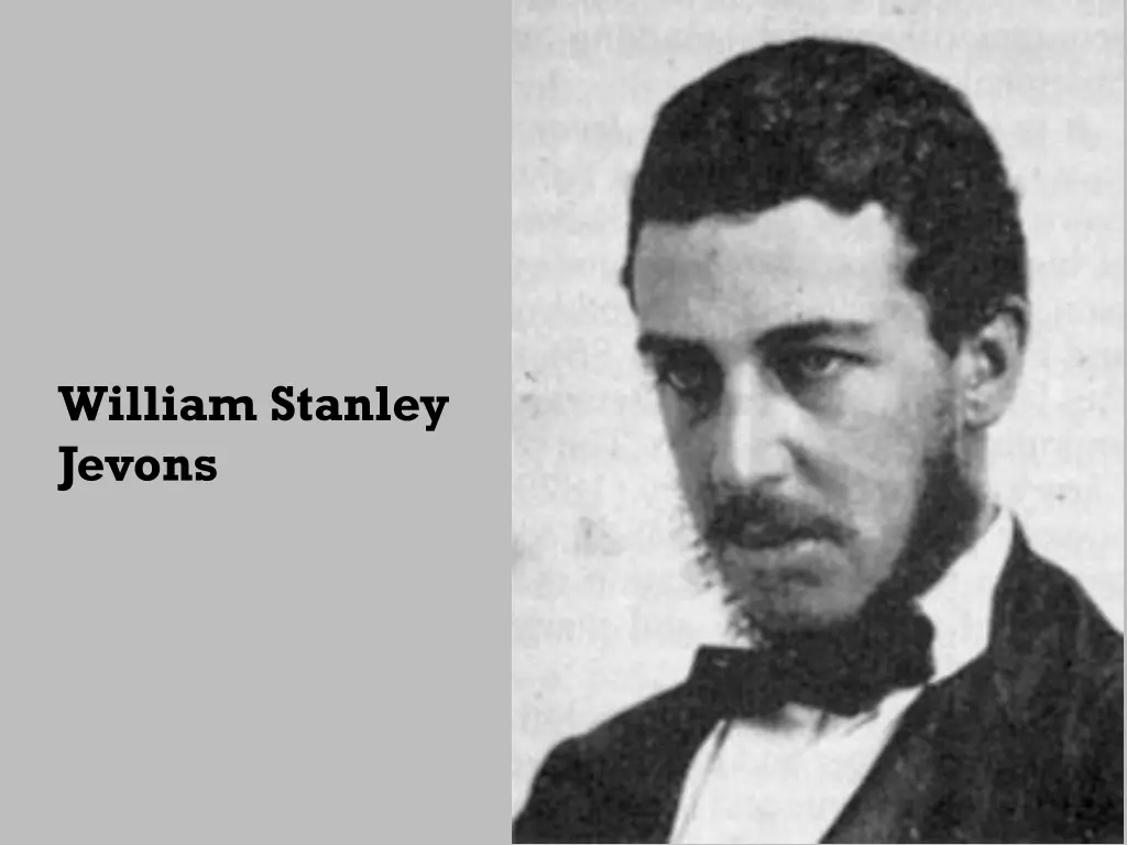 william stanley jevons