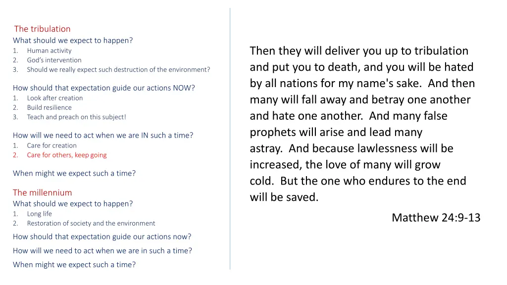 the tribulation what should we expect to happen 7