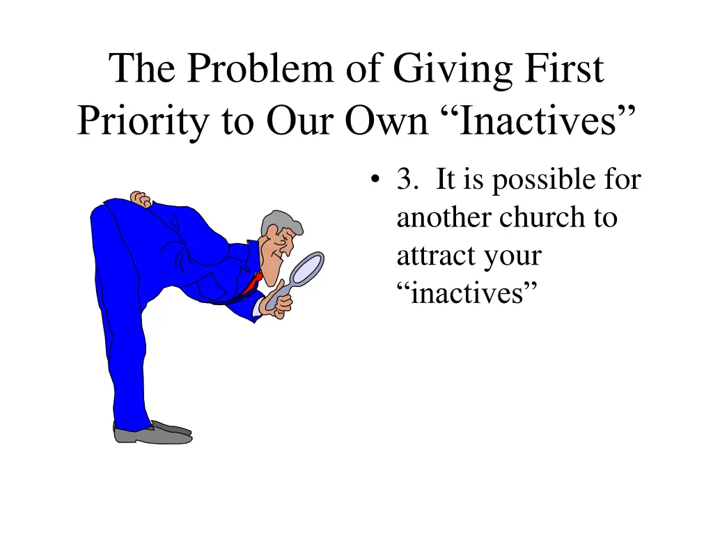 the problem of giving first priority 2