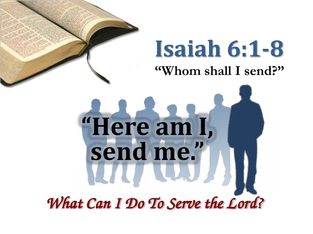 isaiah 6 1 8 1