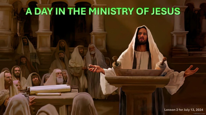 a day in the ministry of jesus