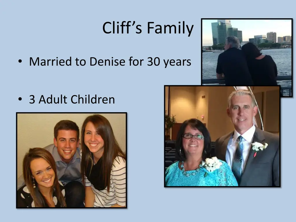 cliff s family