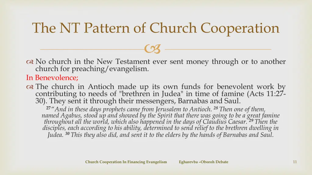 the nt pattern of church cooperation 2