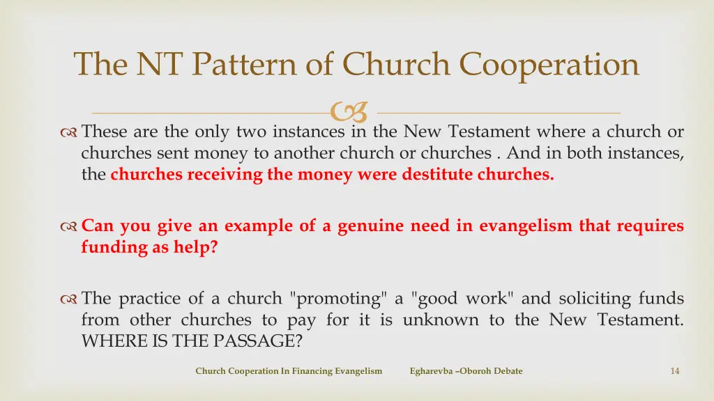 the nt pattern of church cooperation 5