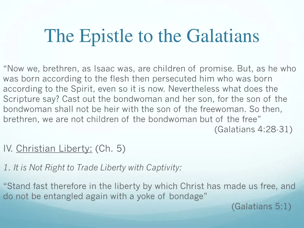 the epistle to the galatians 19