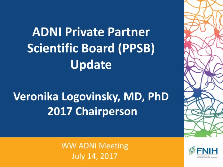 adni private partner scientific board ppsb update