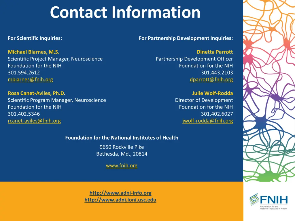 contact information