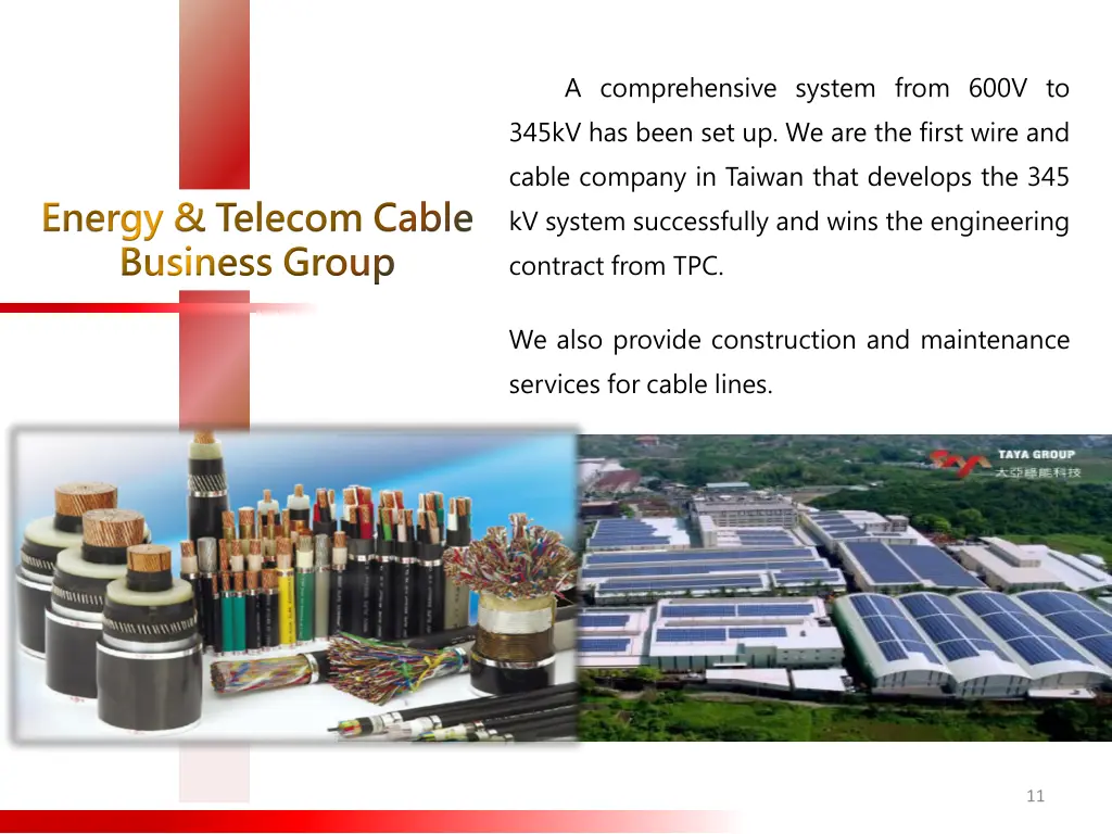 a comprehensive system from 600v to 345kv