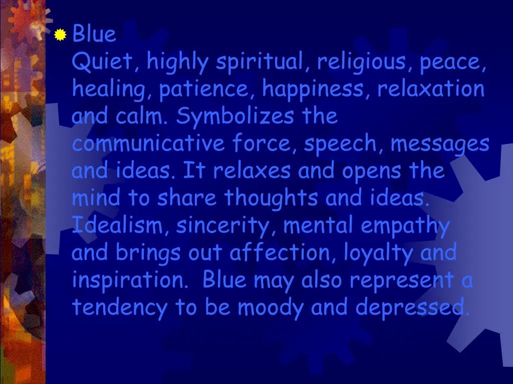 blue quiet highly spiritual religious peace