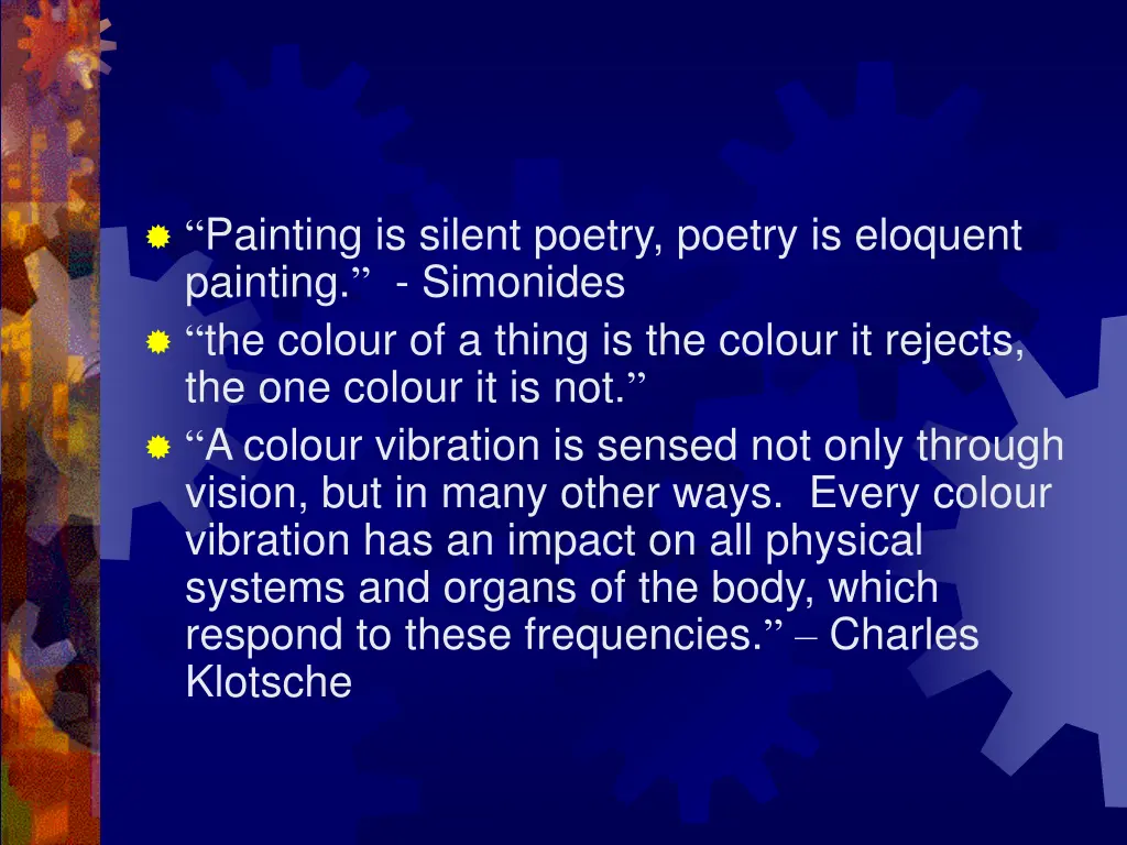 painting is silent poetry poetry is eloquent