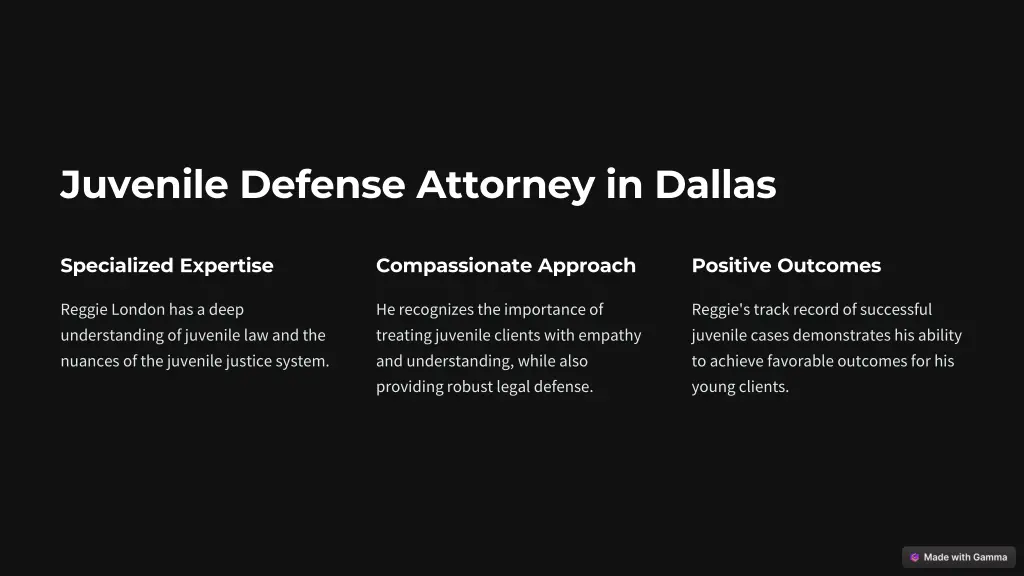 juvenile defense attorney in dallas