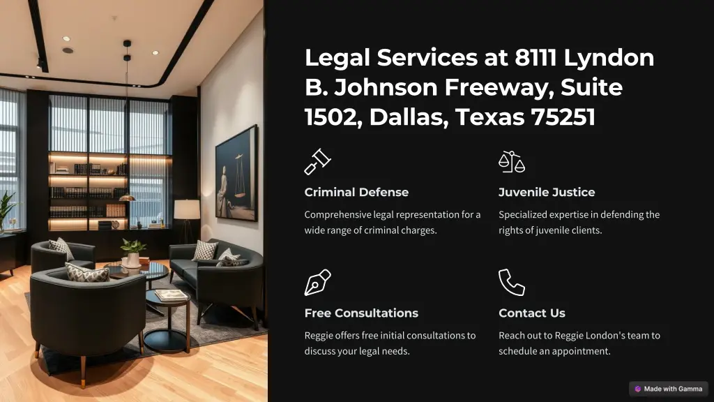 legal services at 8111 lyndon b johnson freeway