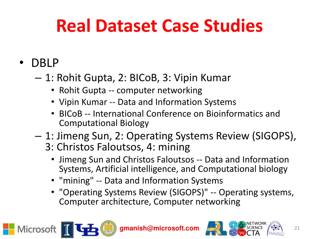 real dataset case studies 1