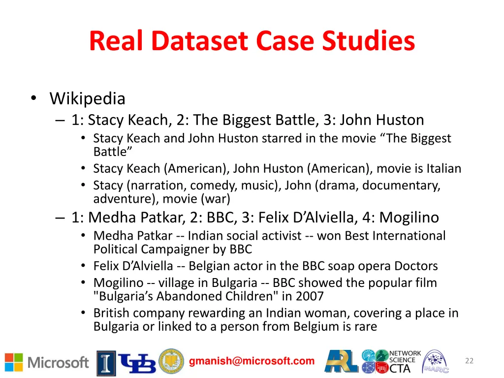 real dataset case studies 2