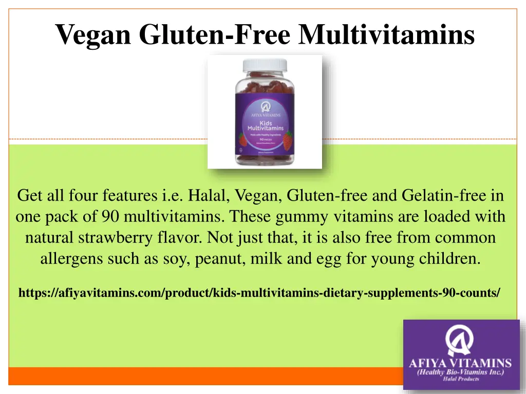 vegan gluten free multivitamins