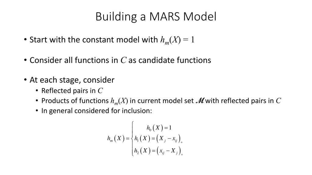 building a mars model 1