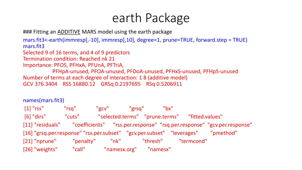 earth package