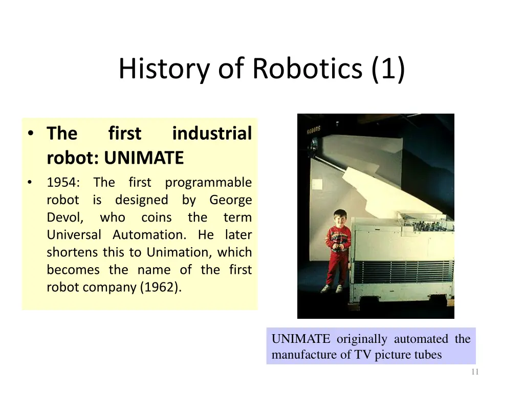 history of robotics 1