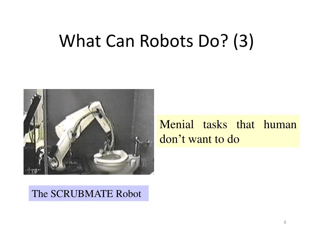 what can robots do 3