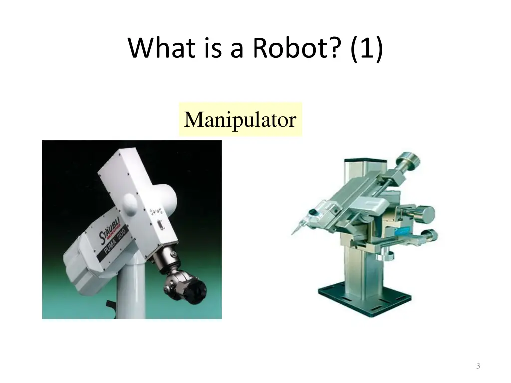 what is a robot 1