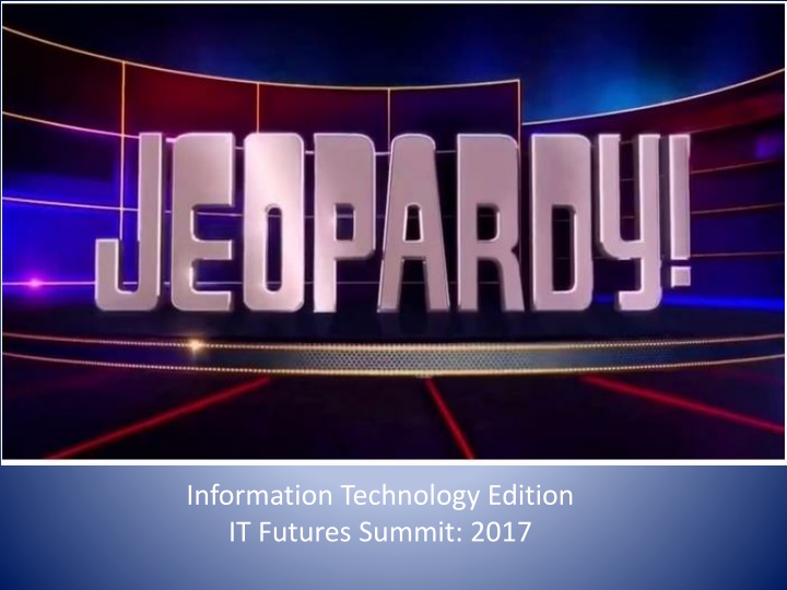 information technology edition it futures summit